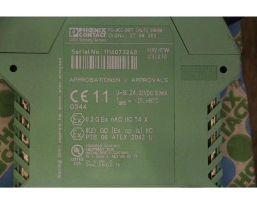 LWL- Umsetzer von Phoenix Contact – PSI-MOS-DNET CAN/FO 850/BM - Bild 5