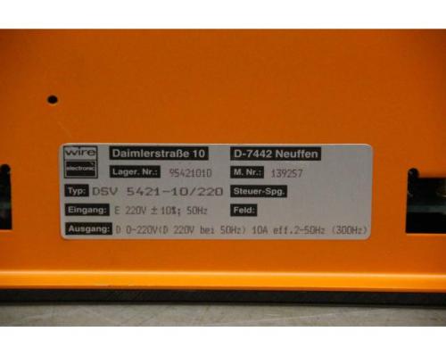 Electronik Modul von wire electronic – DSV 5421-10/220 - Bild 5