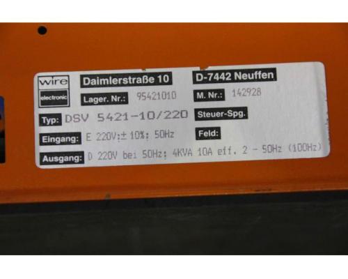 Electronic Modul von wire electronic – DSV 5421-10/220 - Bild 6