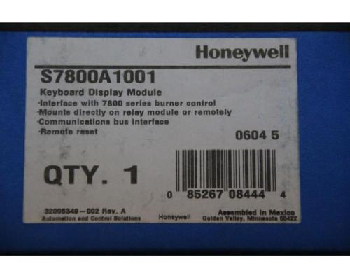 Bedienteil von Honeywell – S7800A1001 - Bild 5