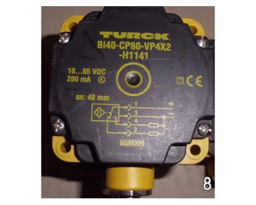 Induktiver Sensor von Turck – Bi40-CP80-VP4X2-H1141 - Bild 1