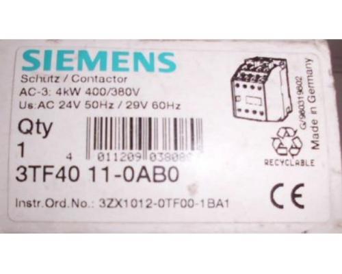 Schütz von Siemens – 3TF40 11-0AB0 - Bild 4