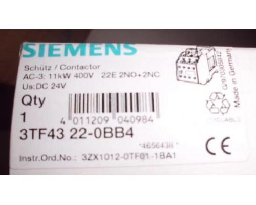 Schütz von Siemens – 3TF43 22-0BB4 - Bild 4