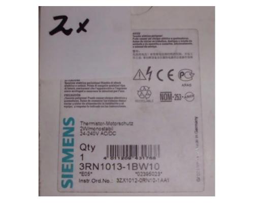 Motorschutzrelais von Siemens – 3RN1013-1BW10 - Bild 3