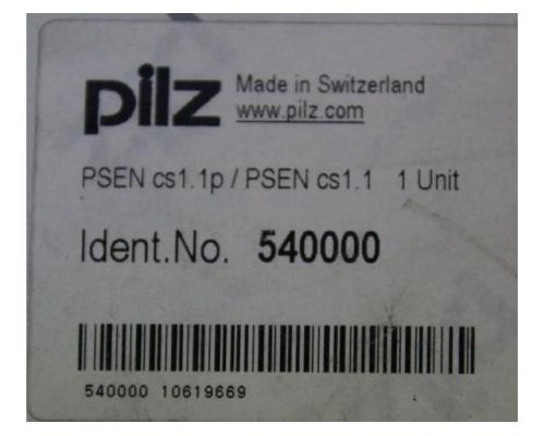Codierter Sicherheitsschalter von Pilz – PSEN cs1.1p / PSEN cs1.1 1 - Bild 6