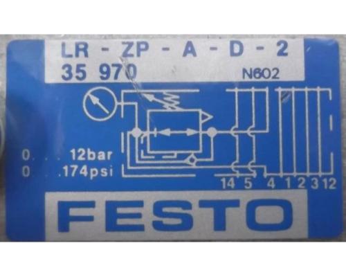 Druckregler-Zwischenplatte von Festo – LR-ZP-A-D-2 - Bild 5