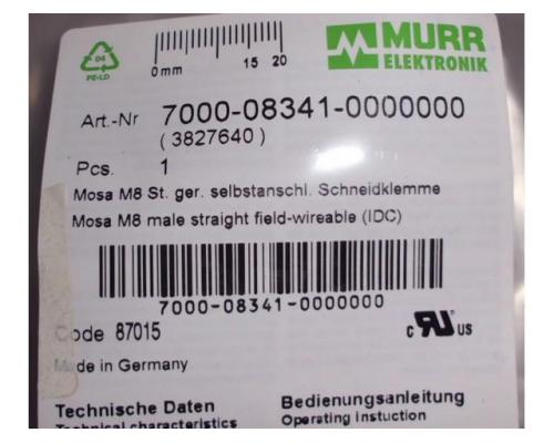 Stecker + Buchse von Murr Elektronik – Verschiedene Typen - Bild 7