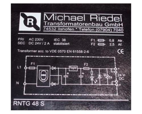 Transformator von Riedel – RNTG 48 S - Bild 4