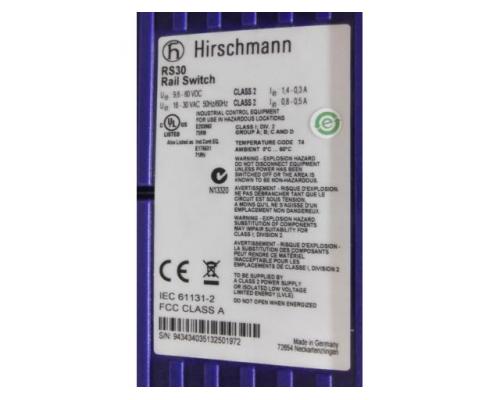 Ethernet Switch von Hirschmann – RS30 Rail Switch - Bild 10
