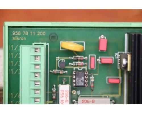 Leiterplatte Elektronikmodul von Mikron – 958 78 11 200 UME 600 - Bild 4