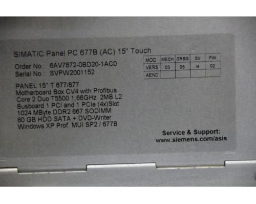 Simatic Panel PC 677B von Siemens – 6AV7872-0BD20-1AC0 - Bild 9