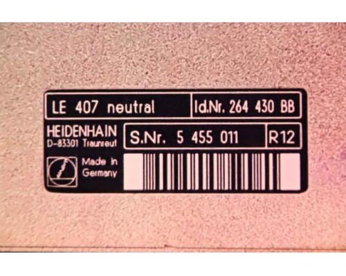 Logigeinheit CNC Steuerung von Heidenhain Mikron – LE 407 A 236 484 10 - Bild 10