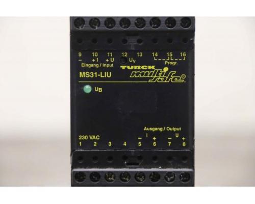 Signaltrenner Isolation Amplifier von Turck – MS91-12-R - Bild 4