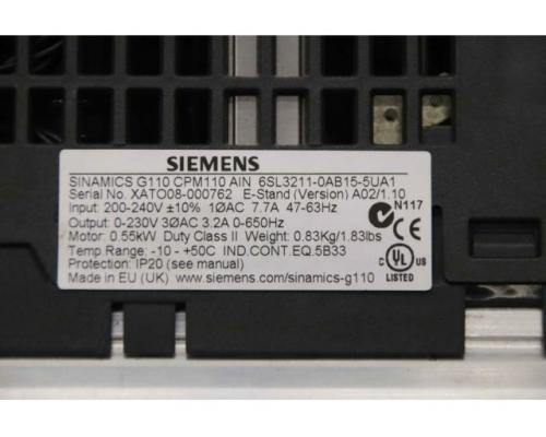 Servoregler von Siemens – 6SL3211-OAB15-5UA1 6SL3255-OAOO-4BAO - Bild 4
