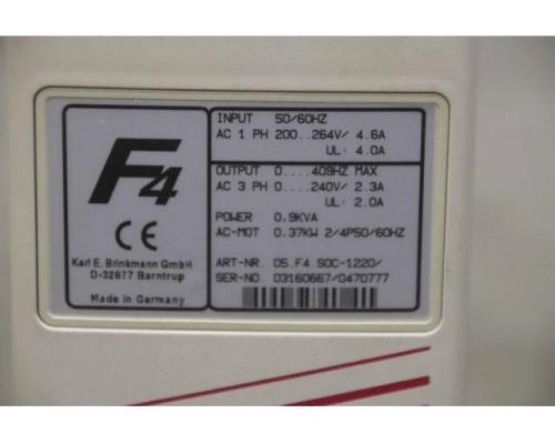 Frequenzumrichter 0,37 kW von KEB – Combivert F4 05.F4.SOC-1220/ - Bild 5