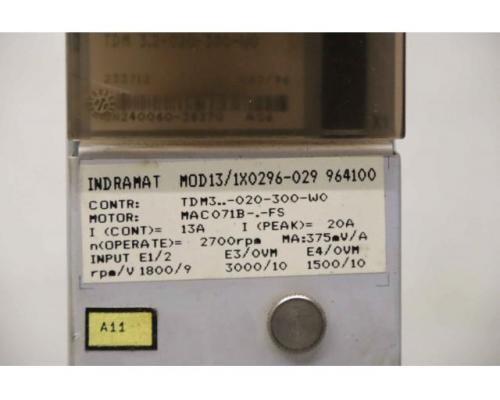 A.C. Servo Controller von Indramat DMT – MOD13/1X0296-029 CD320 - Bild 4