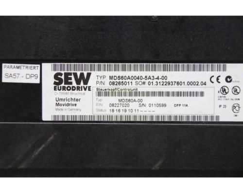 Frequenzumrichter 4 kW von SEW Eurodrive – MDS60A0040-5A3-4-00 - Bild 4