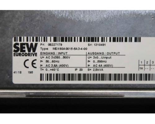 Frequenzumrichter 1,5 kW von SEW Eurodrive – MDX60A0015-5A3-4-00 - Bild 6
