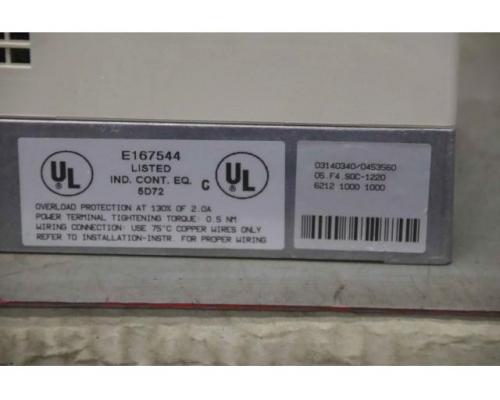 Frequenzumrichter 0,37 kW von KEB – Combivert F4 07.F4.SOC-1220/ - Bild 4