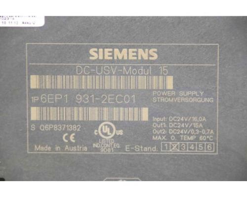 Stromversorgung von Siemens – 6EP1 931-2EC01 - Bild 5
