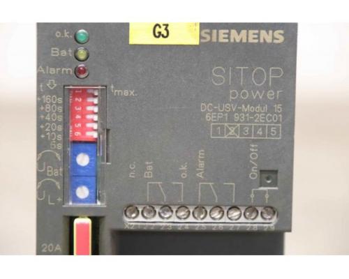 Stromversorgung von Siemens – 6EP1 931-2EC01 - Bild 6