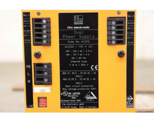 Netzteil von ifm – Dual Power Supply AC1212 - Bild 4