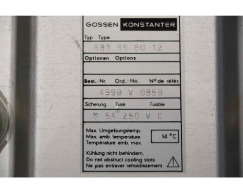 Steuerkarte Steckkarten Leiterplatten von Gossen – Pantatherm Konstanter - Bild 6