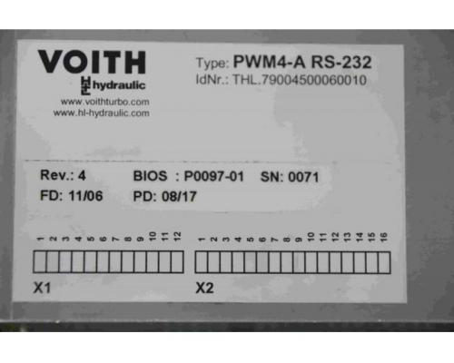 Steuergerät von Voith Uldrian – PWM4-A RS-332 P0097-01 - Bild 4