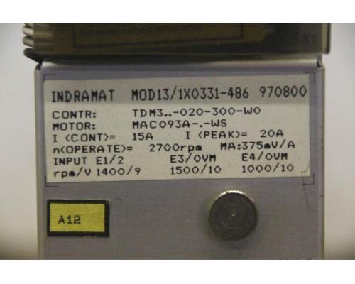 A.C. Servo Controller von Indramat – MOD13/1X0331-486 - Bild 4