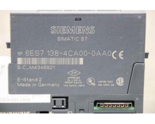 Elektronikmodule ET 200S 4 Stück von Siemens – 6ES7 138-4CA00-OAAO - Bild 4
