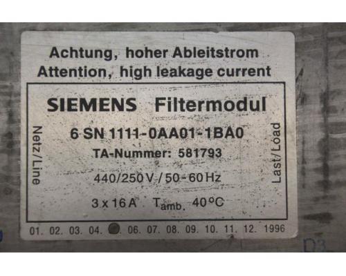 Netzfilter von Siemens – 6 SN 1111-OAA01-1BAO - Bild 4