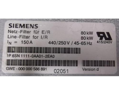 Netzfilter für E/R von Siemens – Simodrive 6SN 1111-0AA01-2EA0 - Bild 5