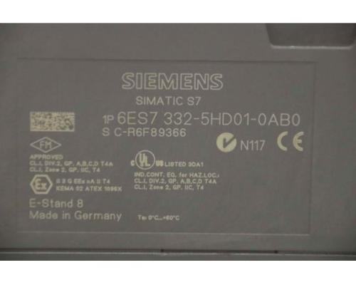Analogausgabe von Siemens – 6ES7 332-5HD01-OABO - Bild 4
