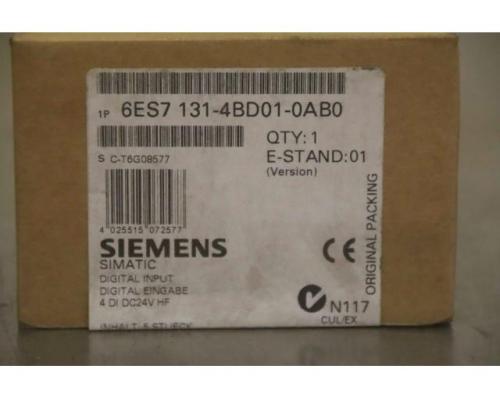 Elektronikmodule ET 200S 5 Stück von Siemens – 6ES7 131-4BD01-OABO - Bild 5