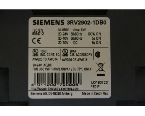 Leistungsschalter von Siemens – SIRIUS 3RV2 - Bild 5