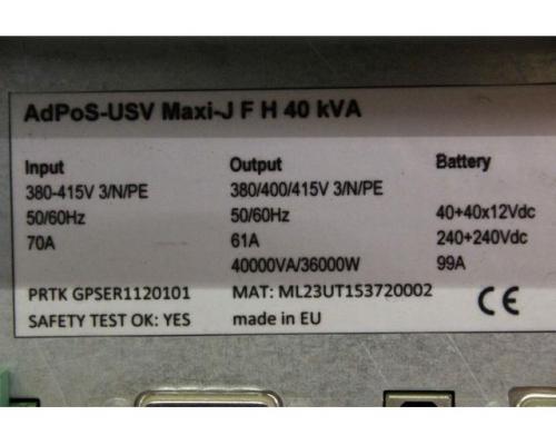Stromversorgung 40 kVA von AdPoS – USV Maxi-J F H 40 kVA - Bild 3