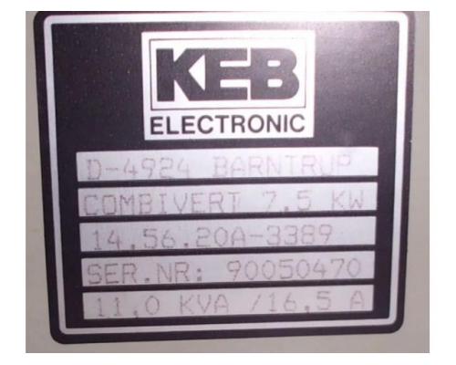 Frequenzumrichter 7,5 kW von KEB – Combivert - Bild 5