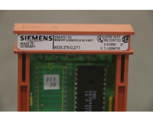 Memory Submodule von Siemens – 6ES5 375-OLD11 - Bild 4