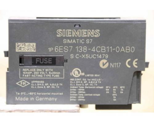 Powermodul ET 200S von Siemens – 6ES7 138-4CB11-OABO - Bild 4