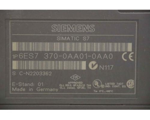 Dummy-Modul von Siemens – 6ES7 370-OAA01-OAAO - Bild 4