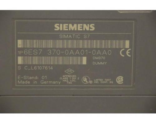 Dummy-Modul von Siemens – 6ES7 370-OAA01-OAAO - Bild 12