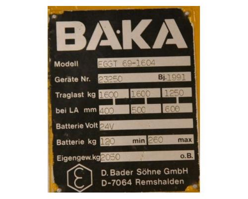 Höhenhubwagen von BAKA – EGGT 69-1604 - Bild 11