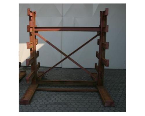 Kragarmregal von Stahl – 2,1 m Regal Hoehe 2,17 m - Bild 1
