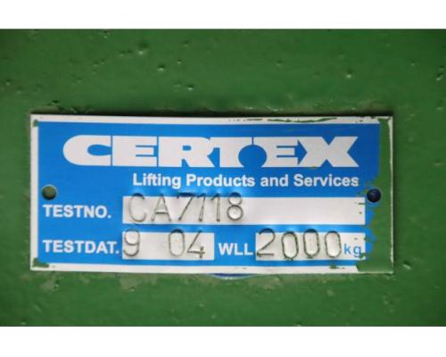 Säulenschwenkkran Ausleger 5,06 m/2000 kg von Certex – CA7118 - Bild 6