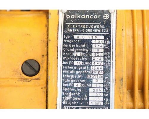 Kettenzug mit Fahrwerk 125 kg von Balkancar – BO 91M - Bild 4