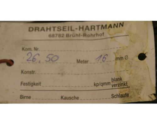 Kranseil Ø 16 mm 26,5 m von Hartmann – Drallarm - Bild 5