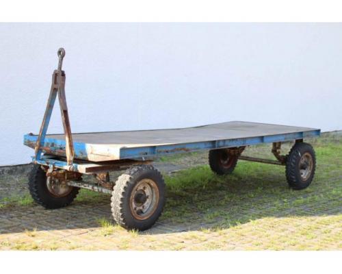 Schwerlast-Transportwagen 1500 kg von unbekannt – 3800 x 1400 mm - Bild 1