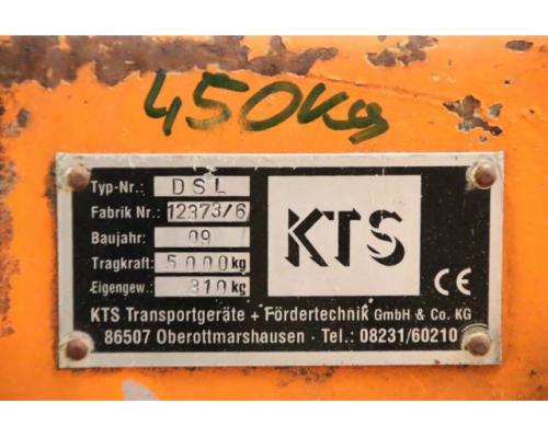 Schwerlast-Transportwagen 5000 kg von KTS – DSL gebremst - Bild 5