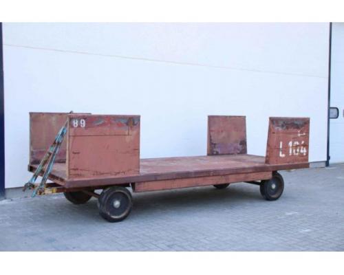 Schwerlast-Transportwagen 13500 kg von unbekannt – 4490/1450/H660 mm - Bild 1