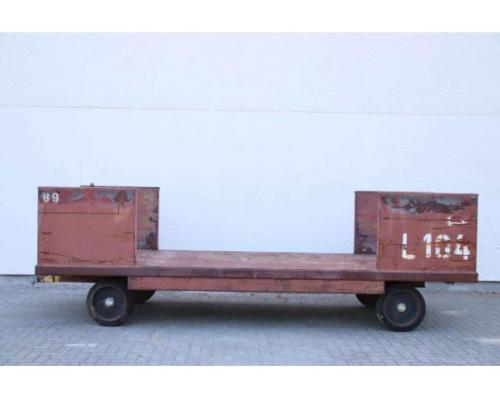 Schwerlast-Transportwagen 13500 kg von unbekannt – 4490/1450/H660 mm - Bild 3
